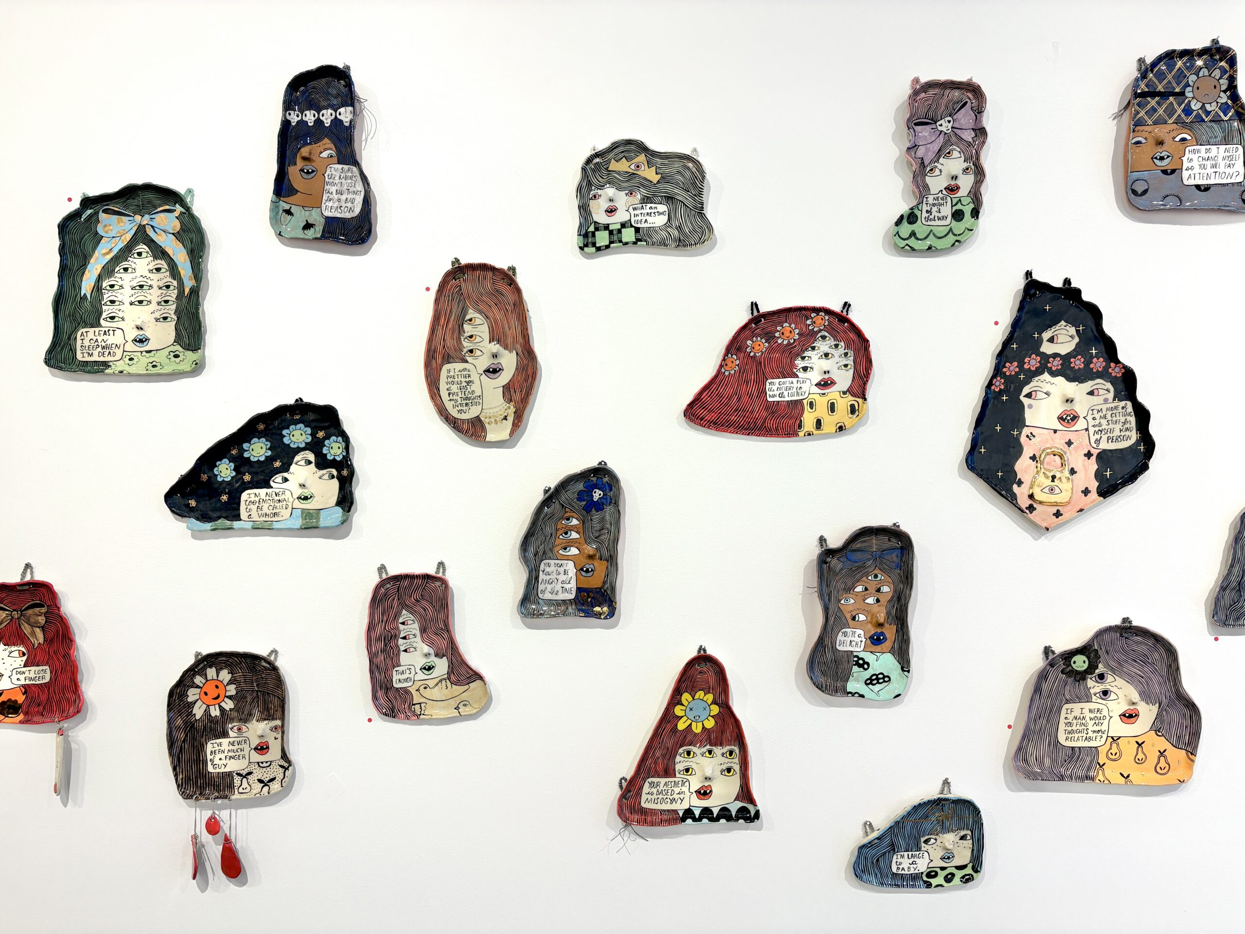 Handbuilt Ceramics Plates with Character