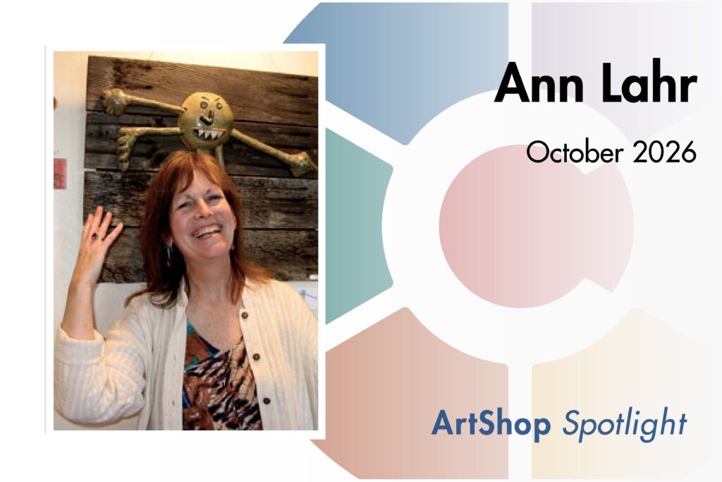 October featured artist, Ann Lahr